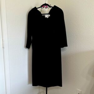 Elegant Black Wrap Dress